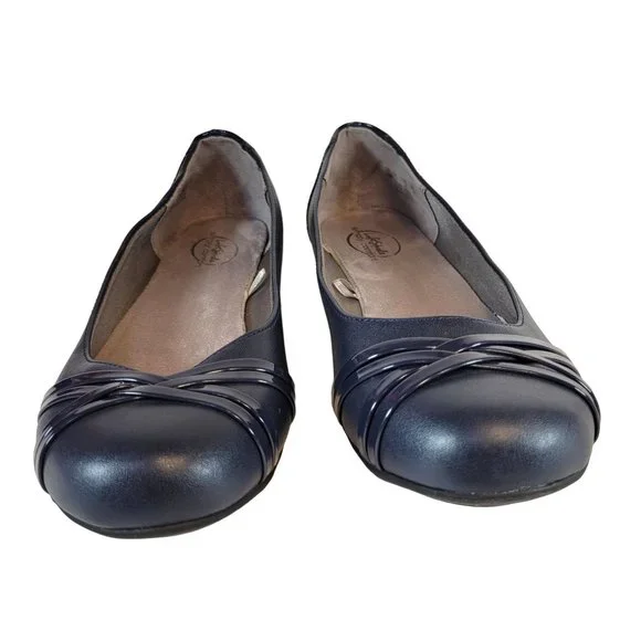 Life Stride Women's Size 10W Blue Flats Shoes Simply Comfort - Picture 2 of 13